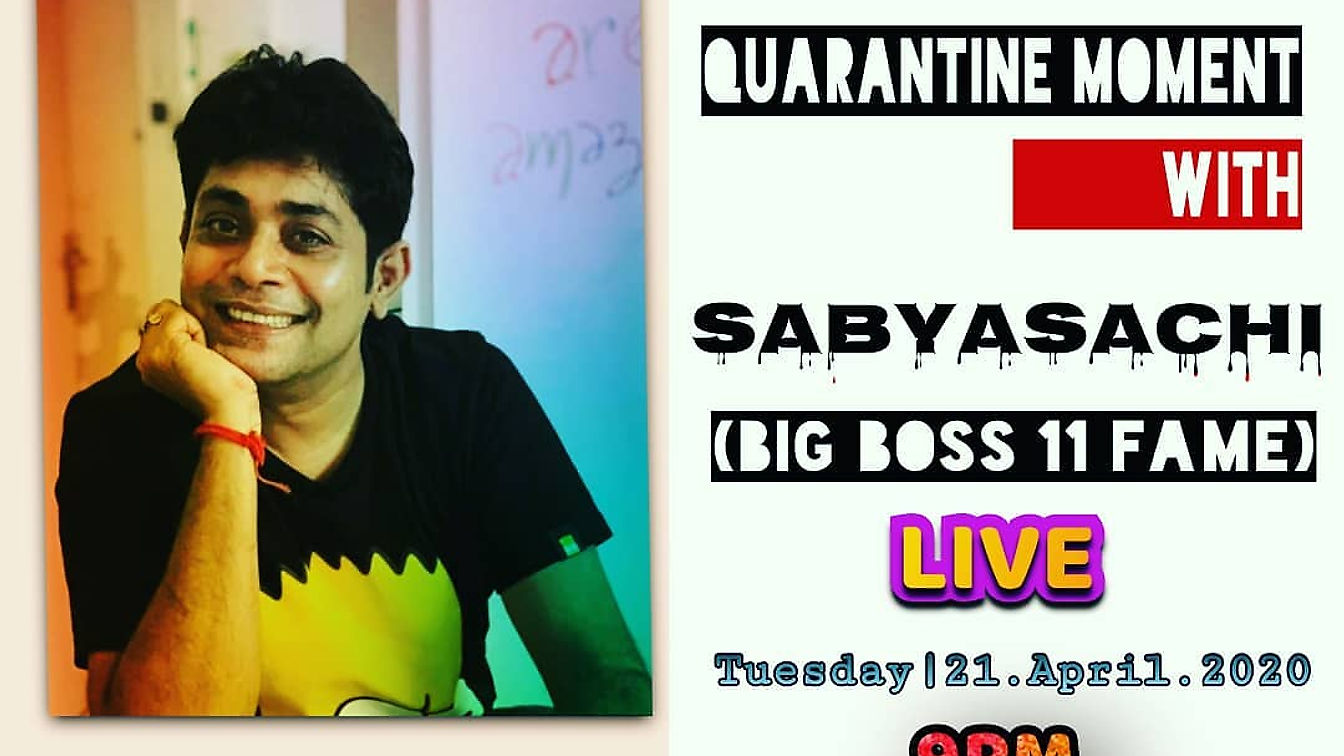 Big Boss 11 Contestant Sabyasachi's Live